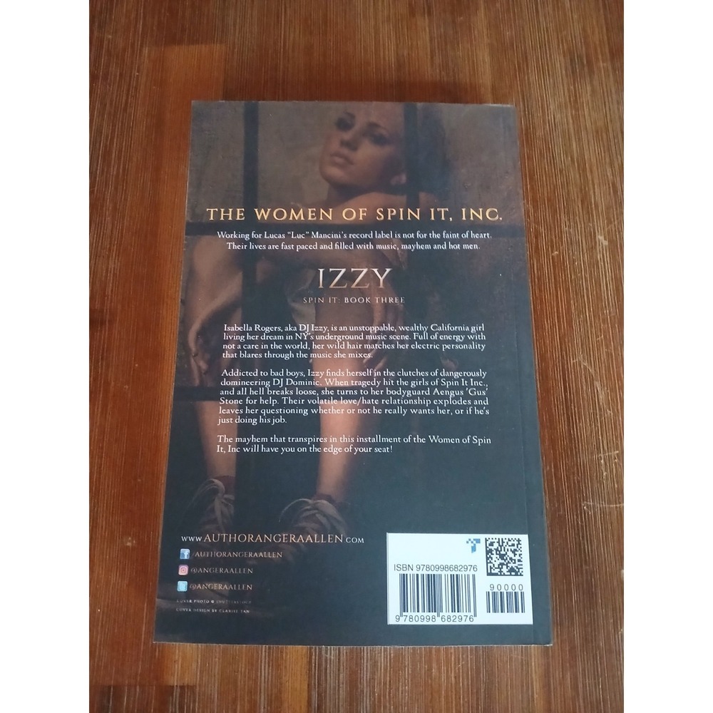 Izzy A Spin It Novel 3 by Angera Allen - Picture 2 of 6